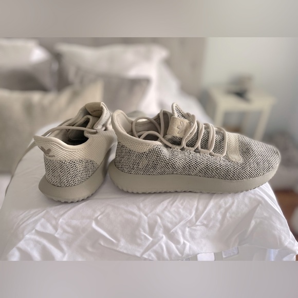 Adidas Mens Original Tubular Shadow Knit Sneakers in Brown - men’s 6 - Picture 6 of 16